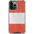Peru Flag Distressed iPhone 14 Pro Max Clear Case